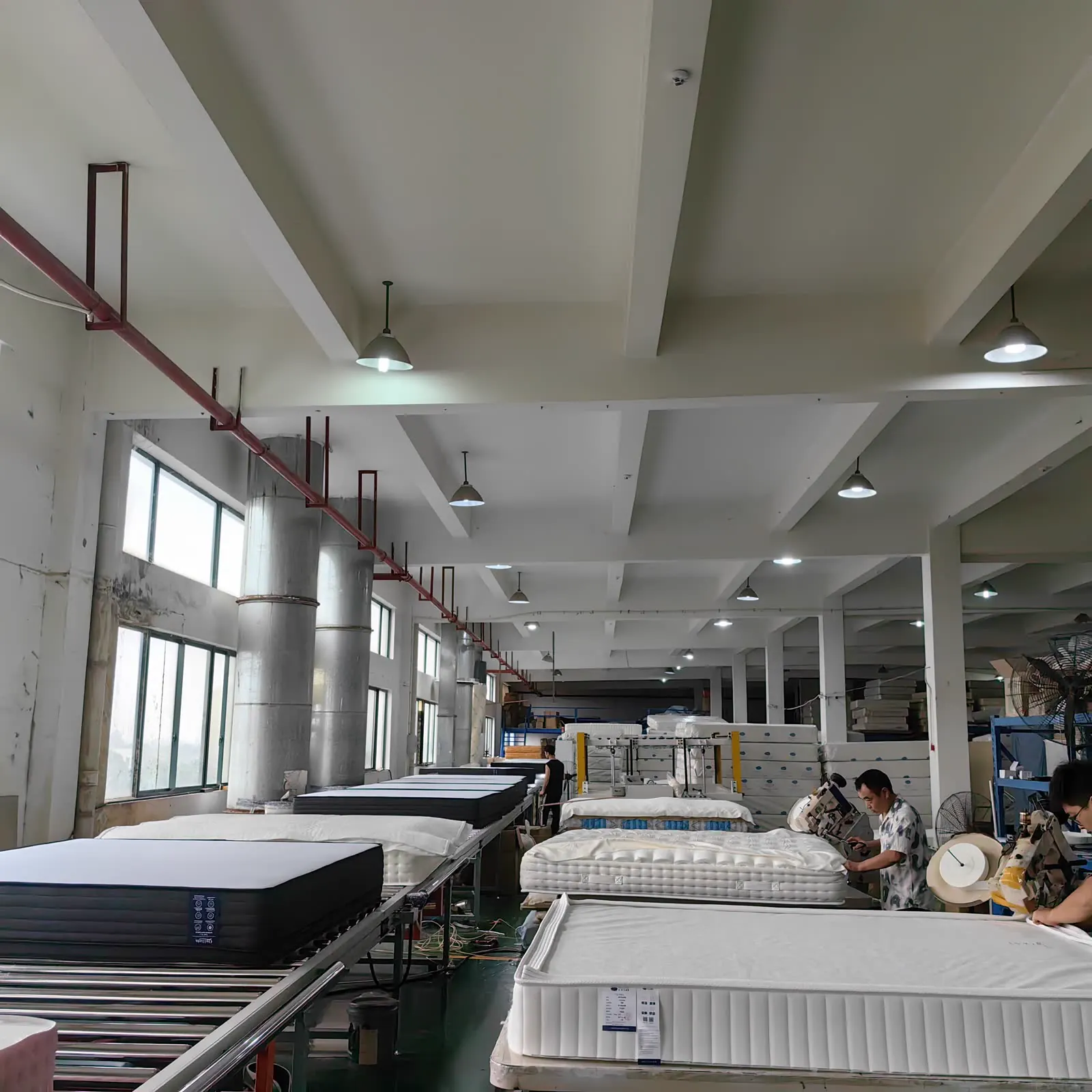 Mattress production line