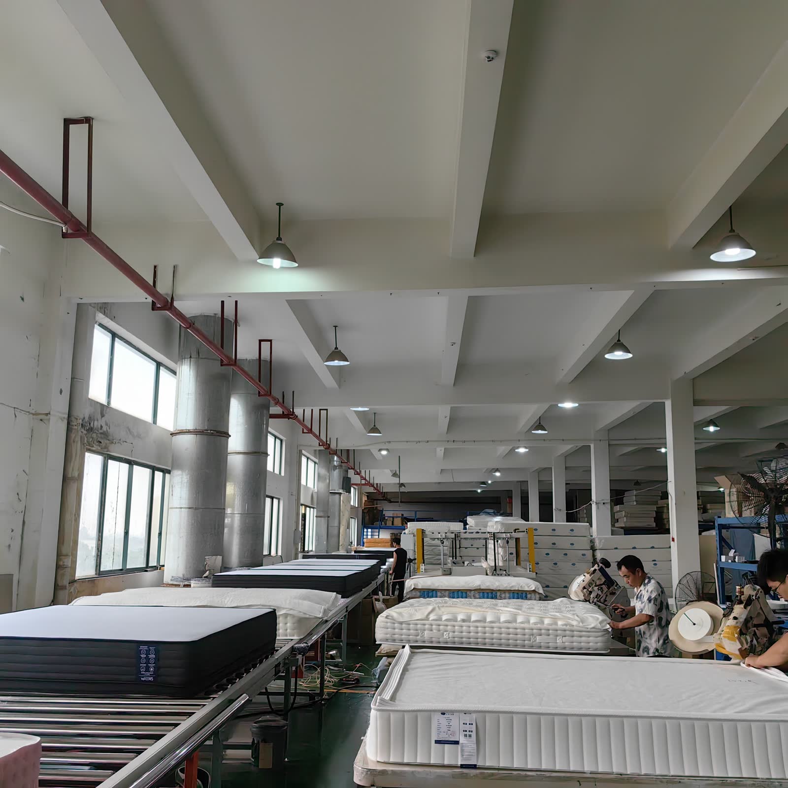 Mattress production line for B2B hotel and distributor orders