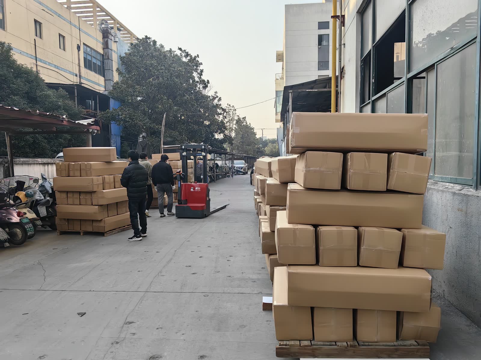 mattress export loading preparation